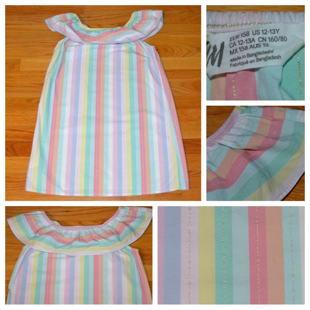 Youth girls H&M dress, size 12-13Y (H&M size fits like a 16)